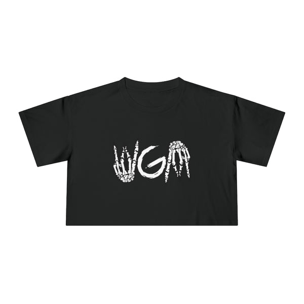 WGM Black Crop Tee