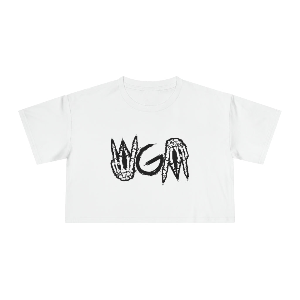 WGM White Crop Tee