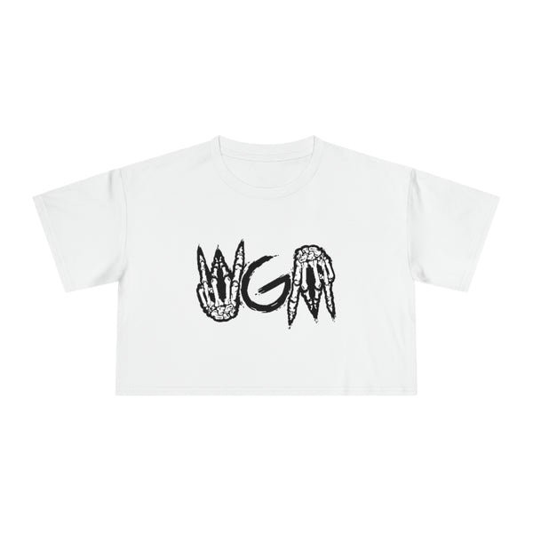 WGM White Crop Tee